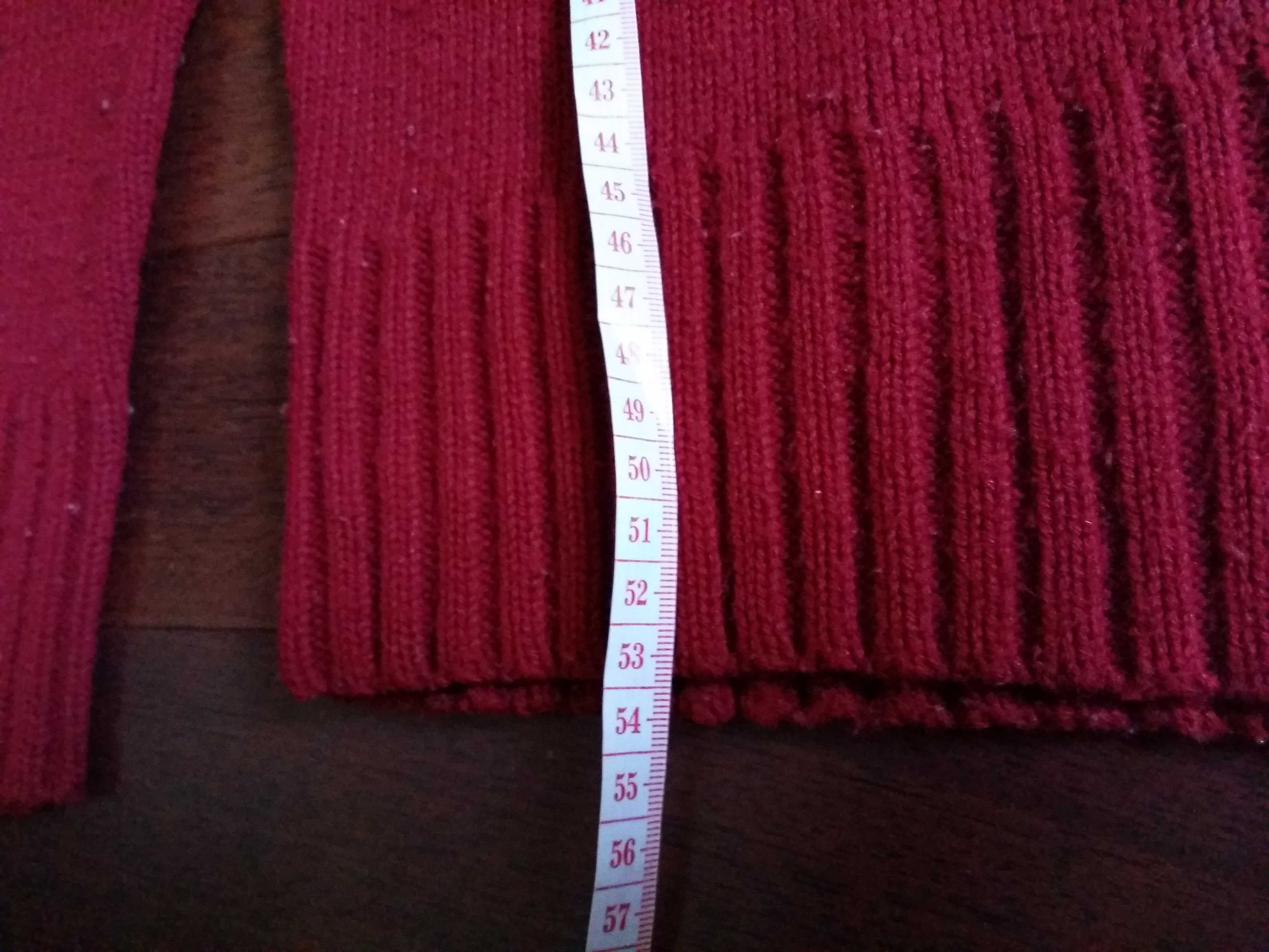 Sweter sweterek bordowy s 36