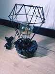 Lampa stołowa betonowa ! Imitacja dłoni