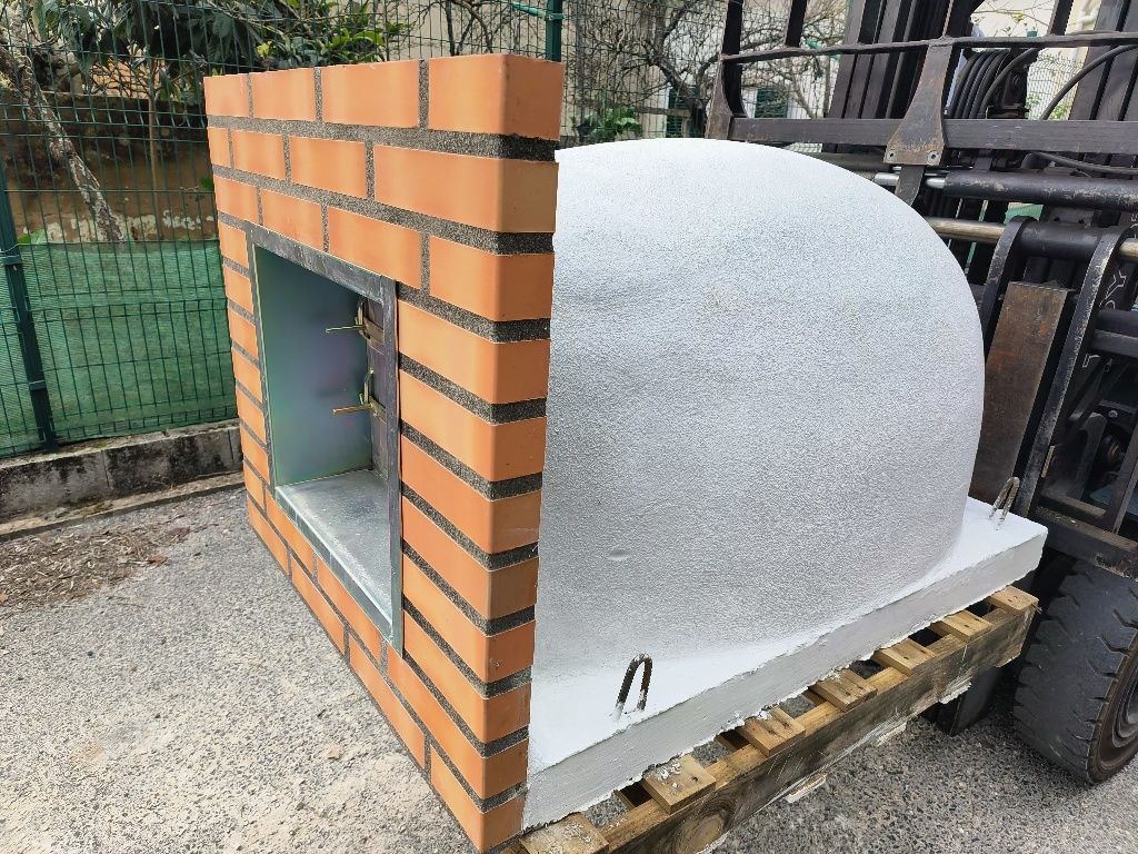 Forno de lenha 80X110  cm exteriores