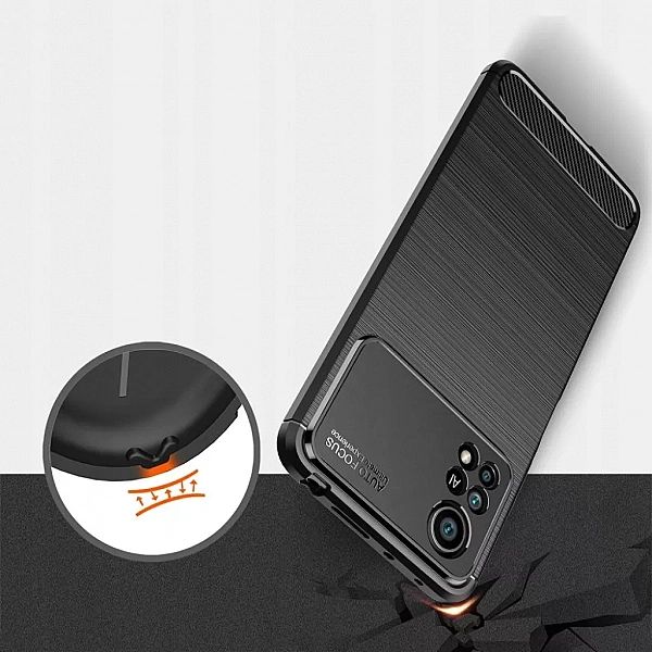 Pokrowiec Carbon + Szkło do Xiaomi Poco X4 Pro 5g