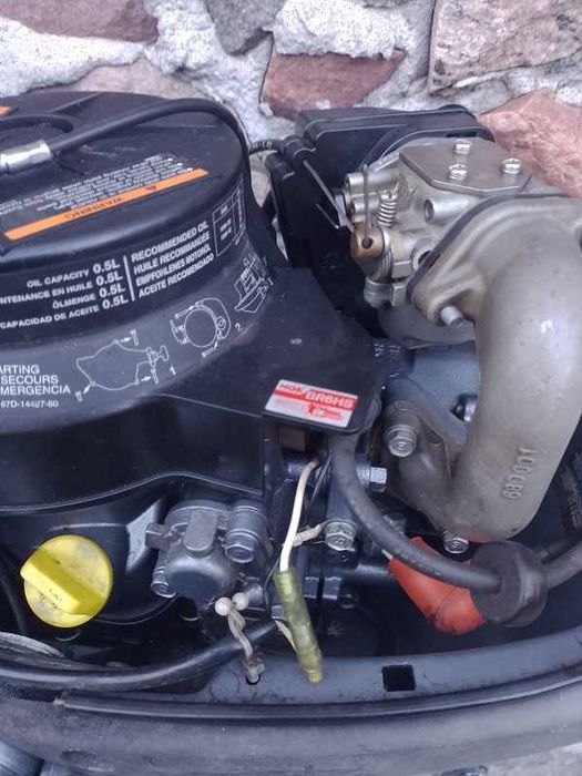 silnik zaburtowy YAMAHA 4KM 4 sów STAN BDB jacht motorówka łódka ponto