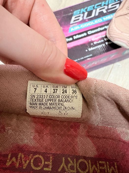Сліпони skechers мокасини memory foam розмір 37 24см