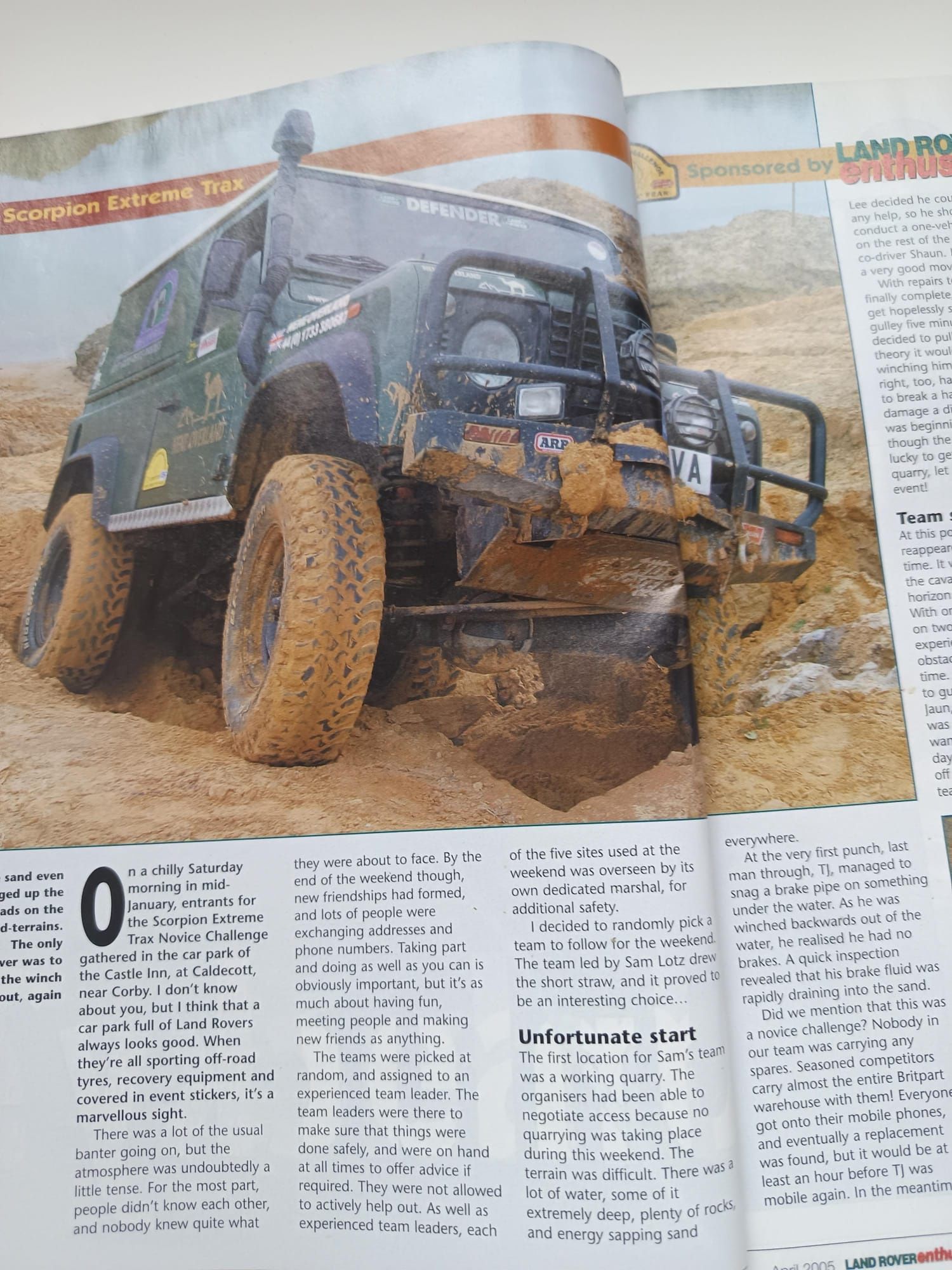 Land rover enthusiast (2005)
