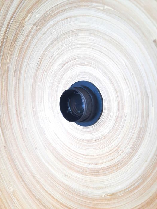 Lampa Wisząca Boho, Bambusowa, Drewniana Handmade