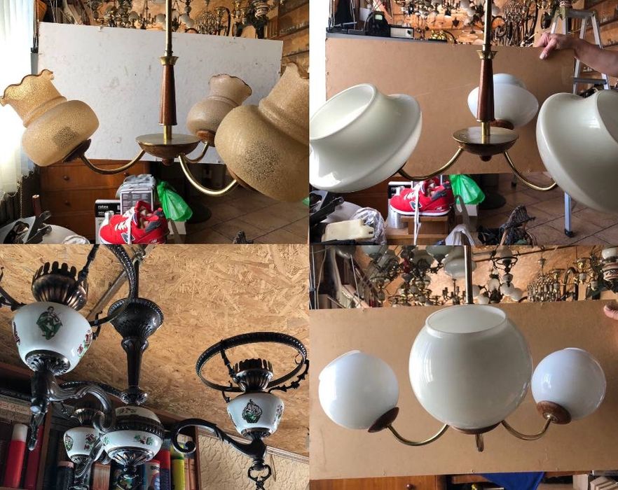 Старые люстры ссср