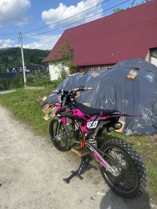 Ktm sx150, 2017r kilka dni po remoncie 2mth