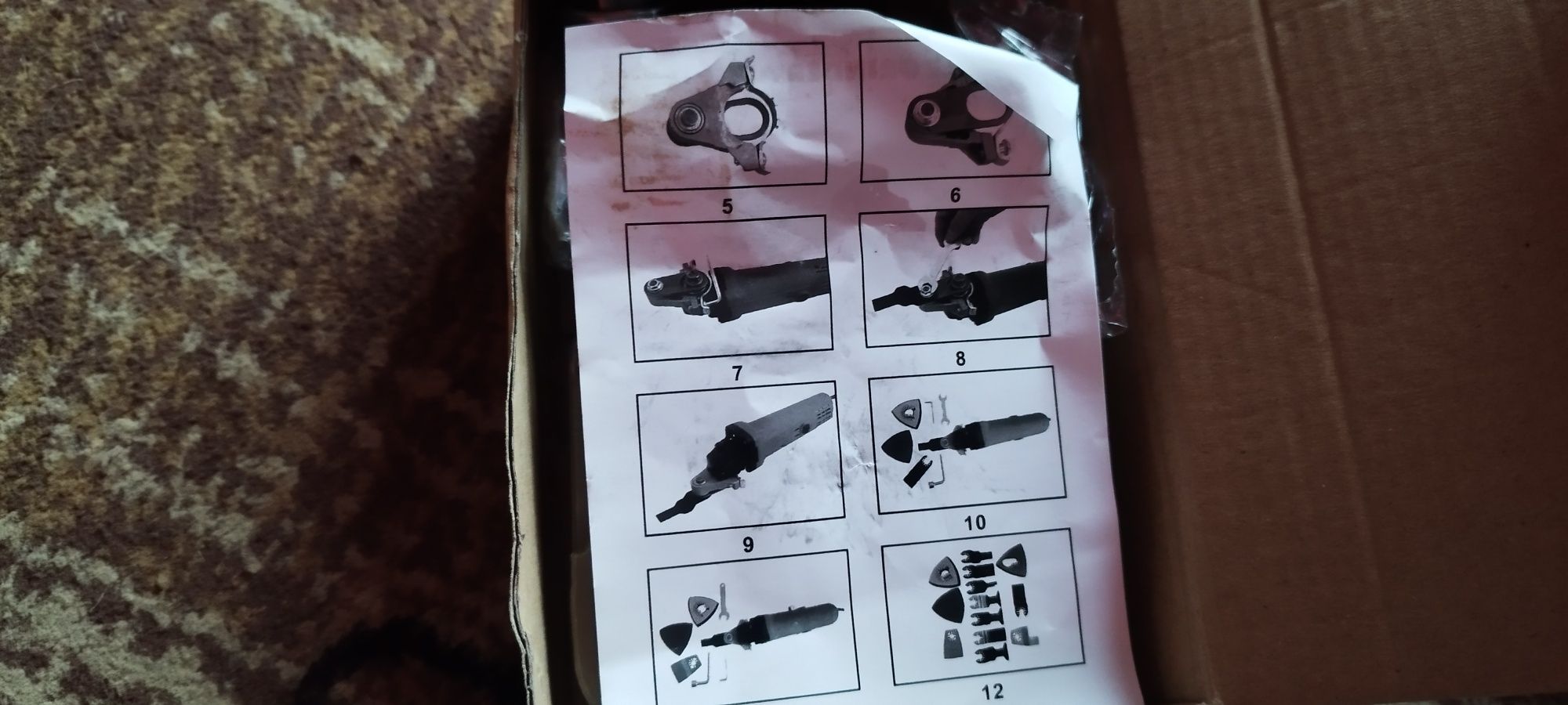 Akcesoria do boszowki , nini szlifierki nowe