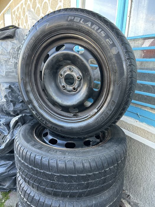 Колеса зимові 185/65 r15(диски vag 5х100)
