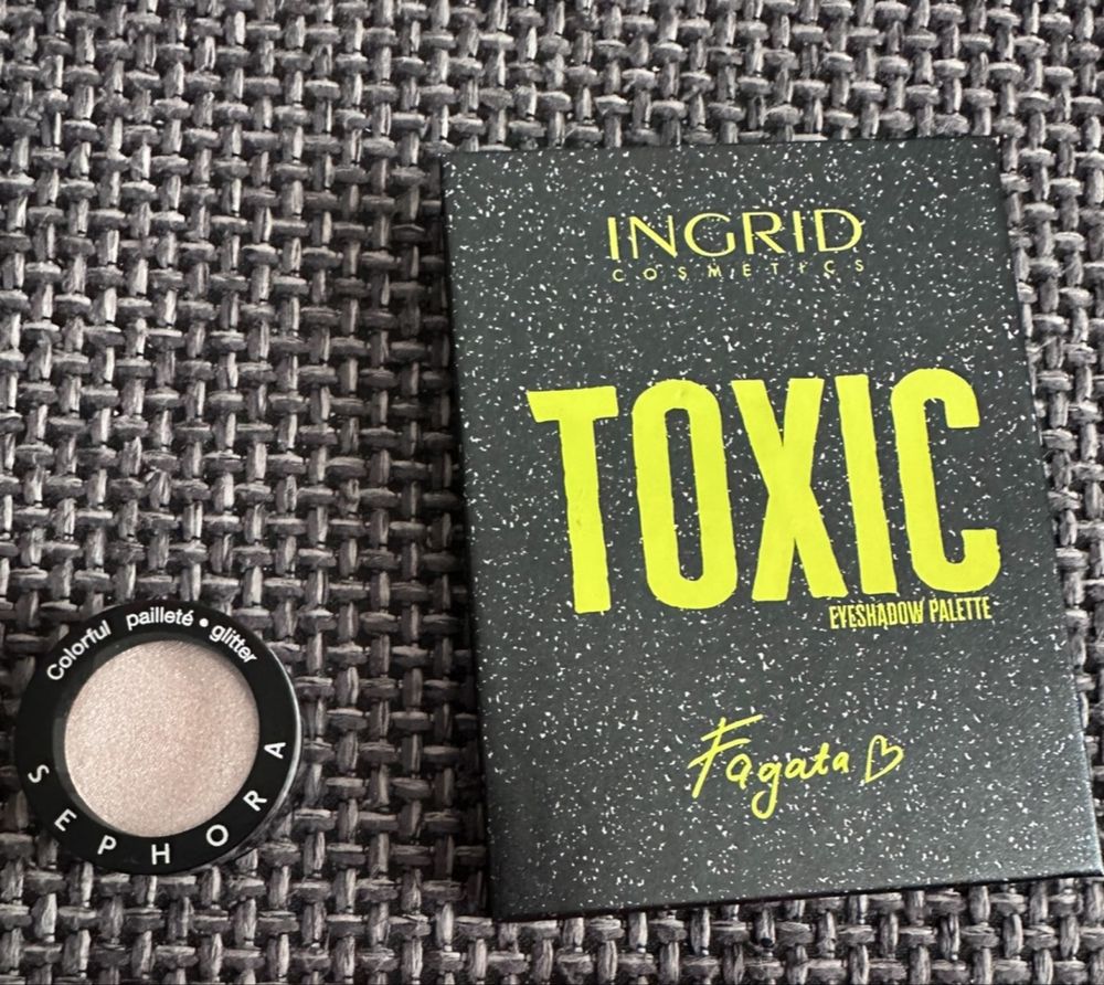 Zestaw kosmetyki paleta fagata toxic ingrid sephora cień