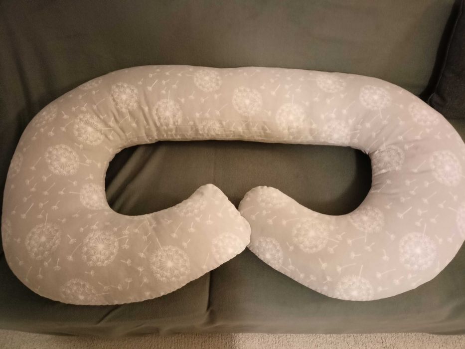 Poduszka rogal do spania dla kobiet w ciąży, poduszka do karmienia