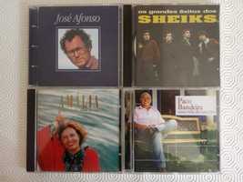 4-CDs - José Afonso - Paco Bandeira - Sheiks - Amália