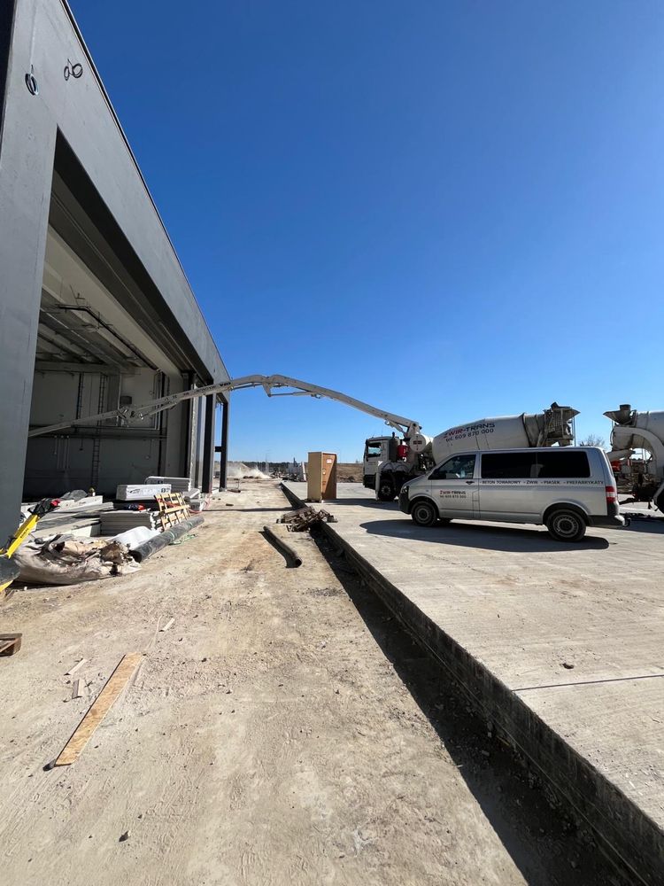 Beton towarowy, suchy beton