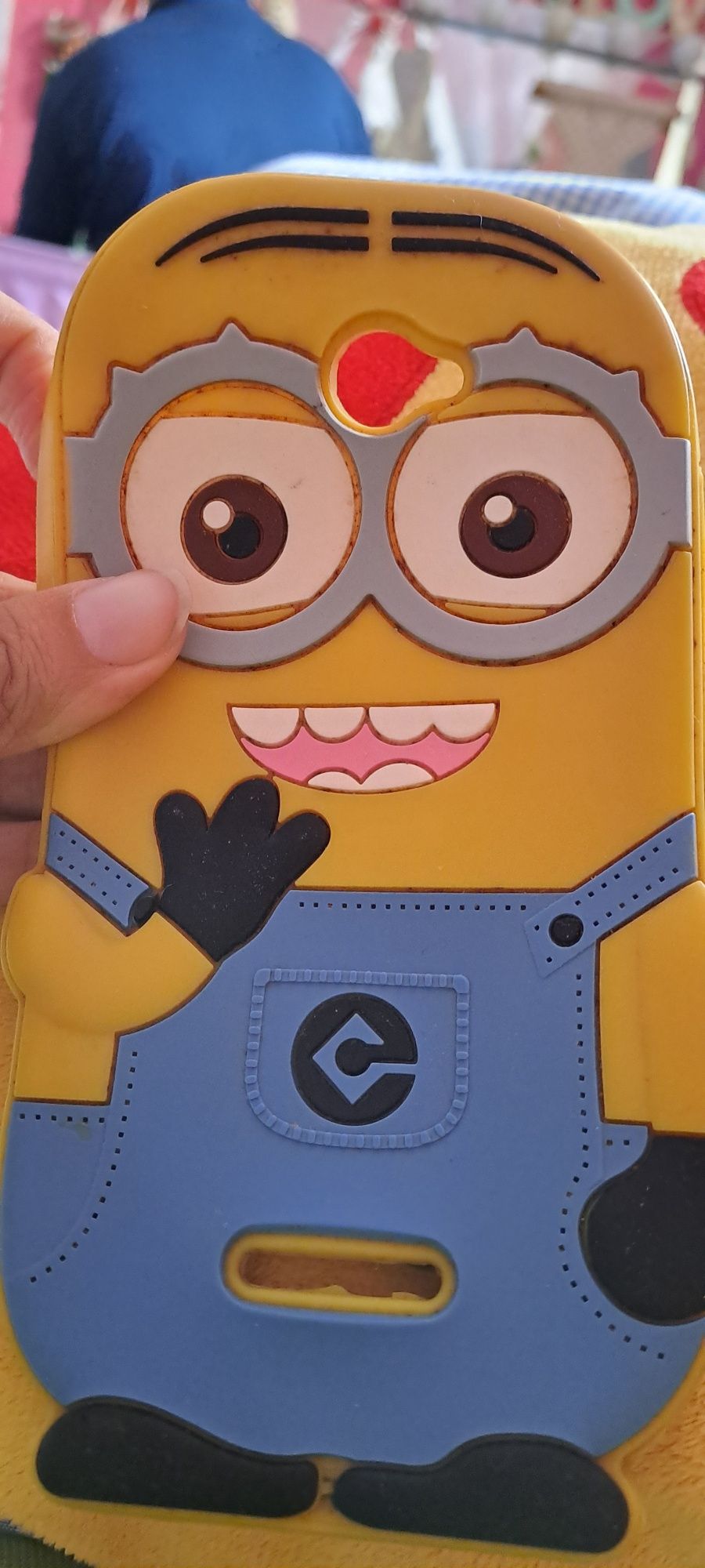 Capa Minions usada