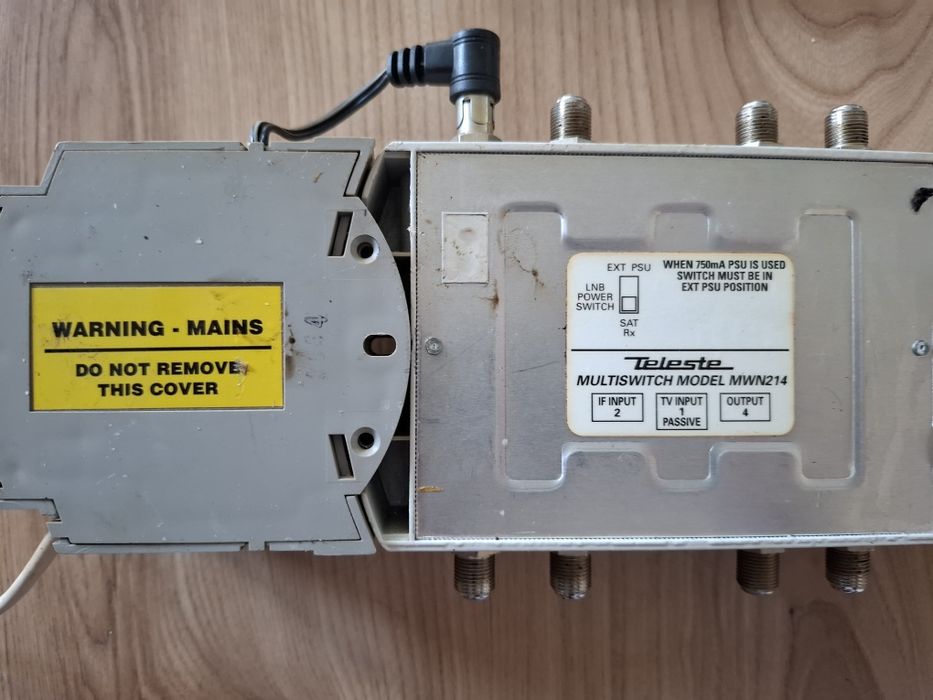 Multiswitch Teleste MWN214 zasilacz MSP231