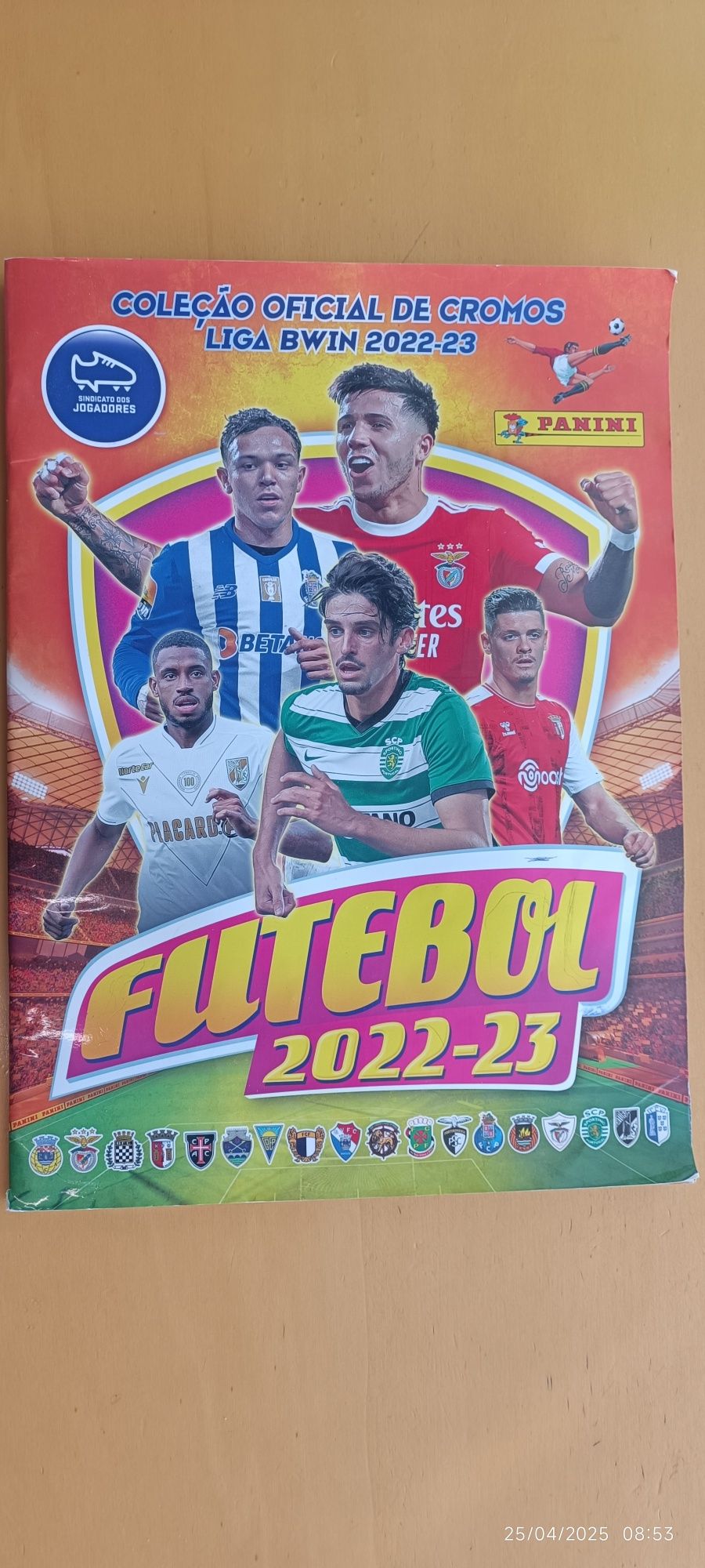 Caderneta incompleta Futebol 2022/23