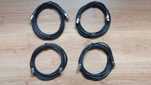 4x kabel XLR-XLR 5m - jak nowe