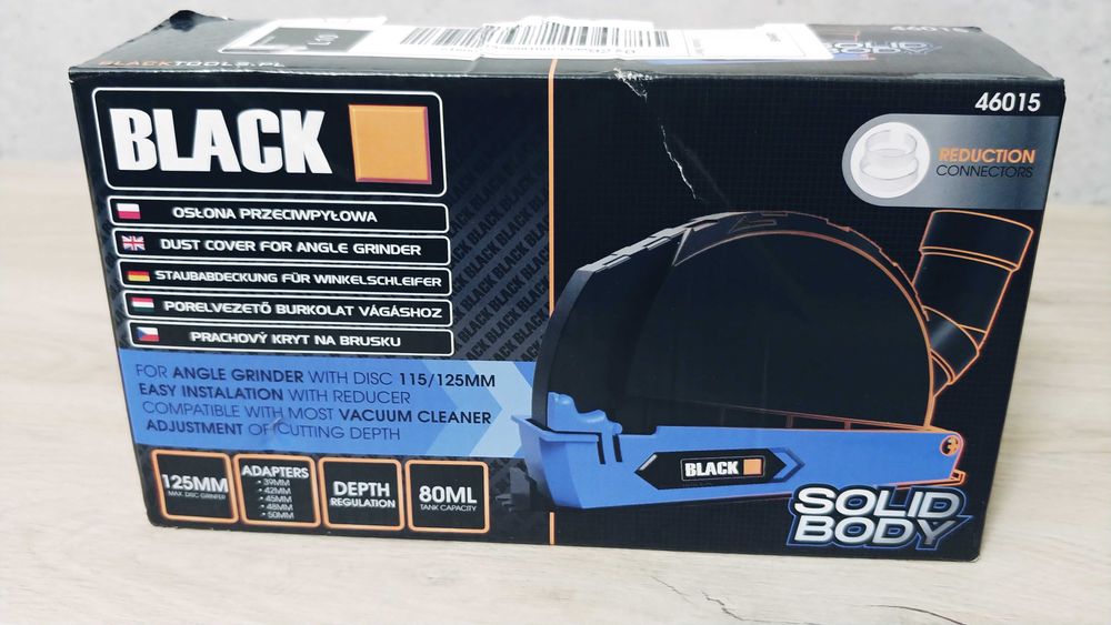 Osłona przeciwpyłowa do szlifierki 125 mm