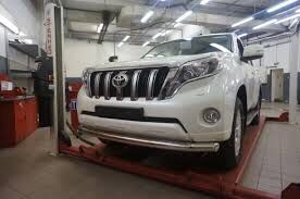 Защита бампера Кенгурятник для Land Cruiser Prado 150 2009-2013-2017-