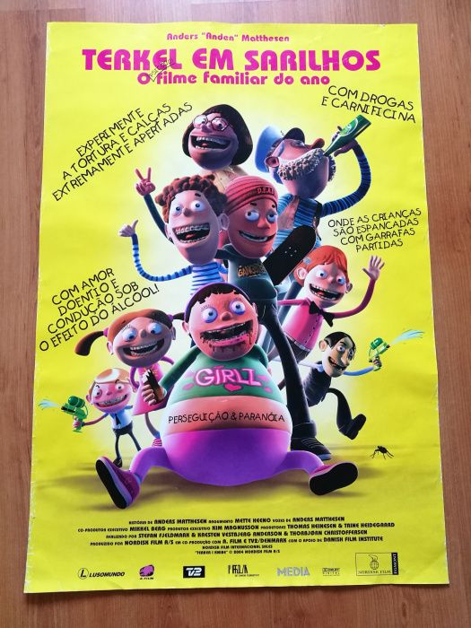 Posters filmes animados 50x70