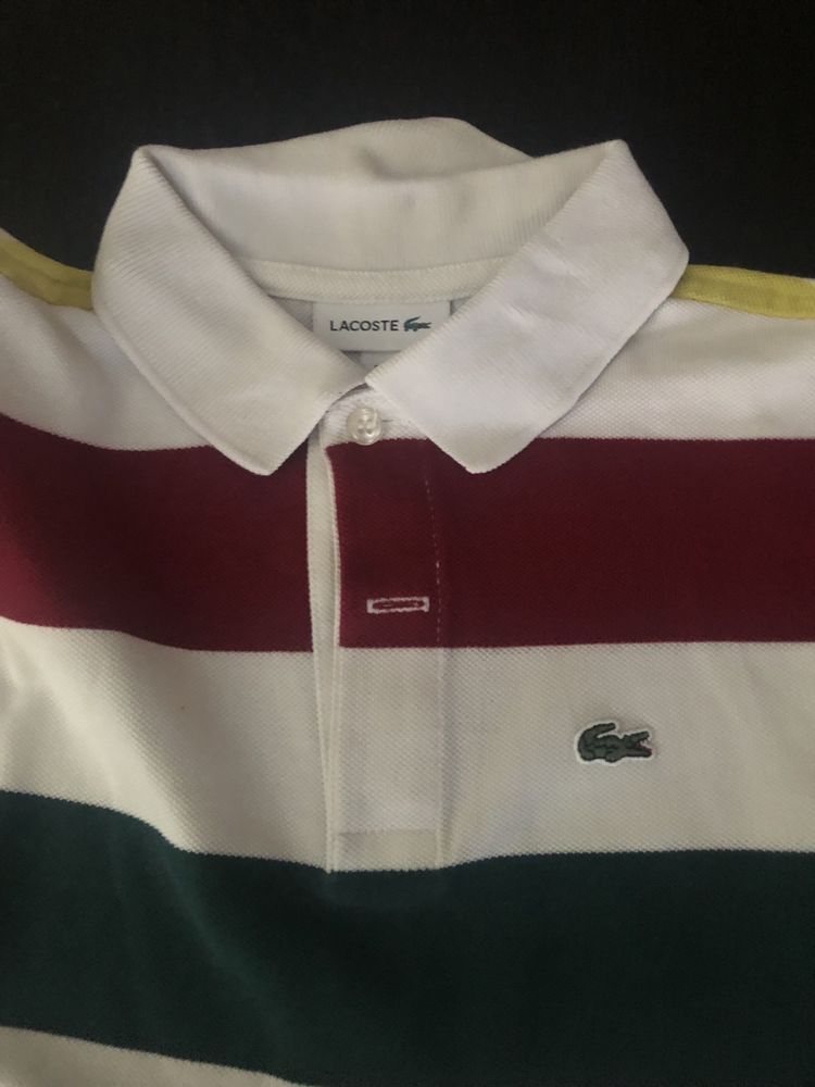 2 polos lacoste 10 anos