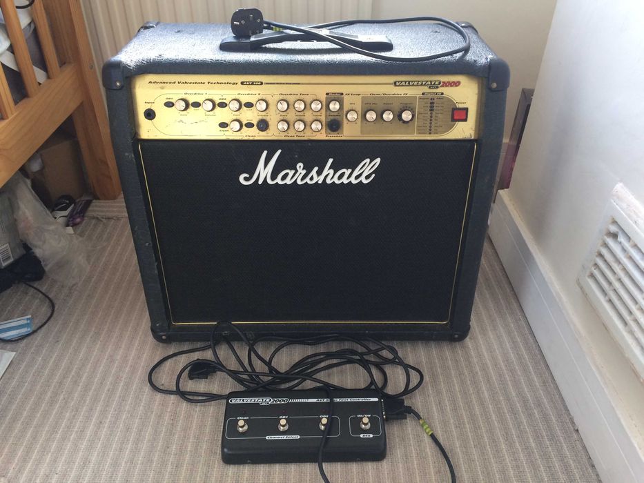 Marshall Valvestate combo gitarowe oraz footswitch