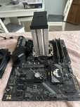 Ryzen 7 5800x + plyta główna chłodzenie i ram 32 gb + 2 wentylatory