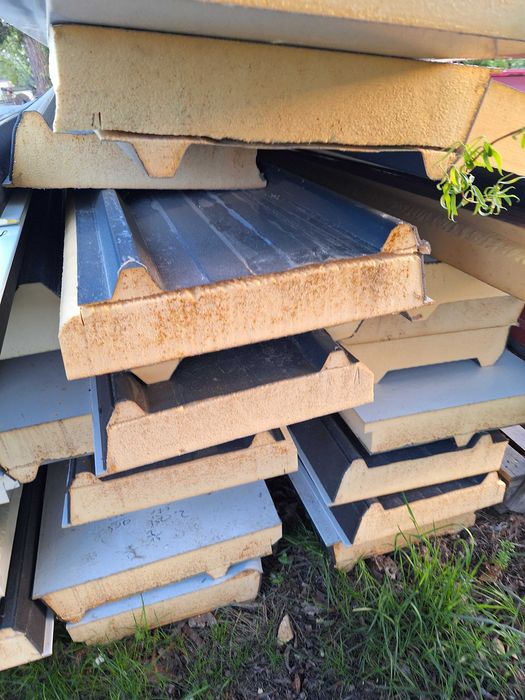 Płyta plyta dachowa dach pir styropian blacha