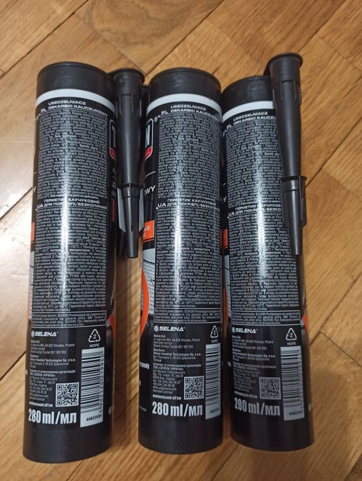 Герметик каучуковий TYTAN Professional для покрівлі 280 мл прозорий