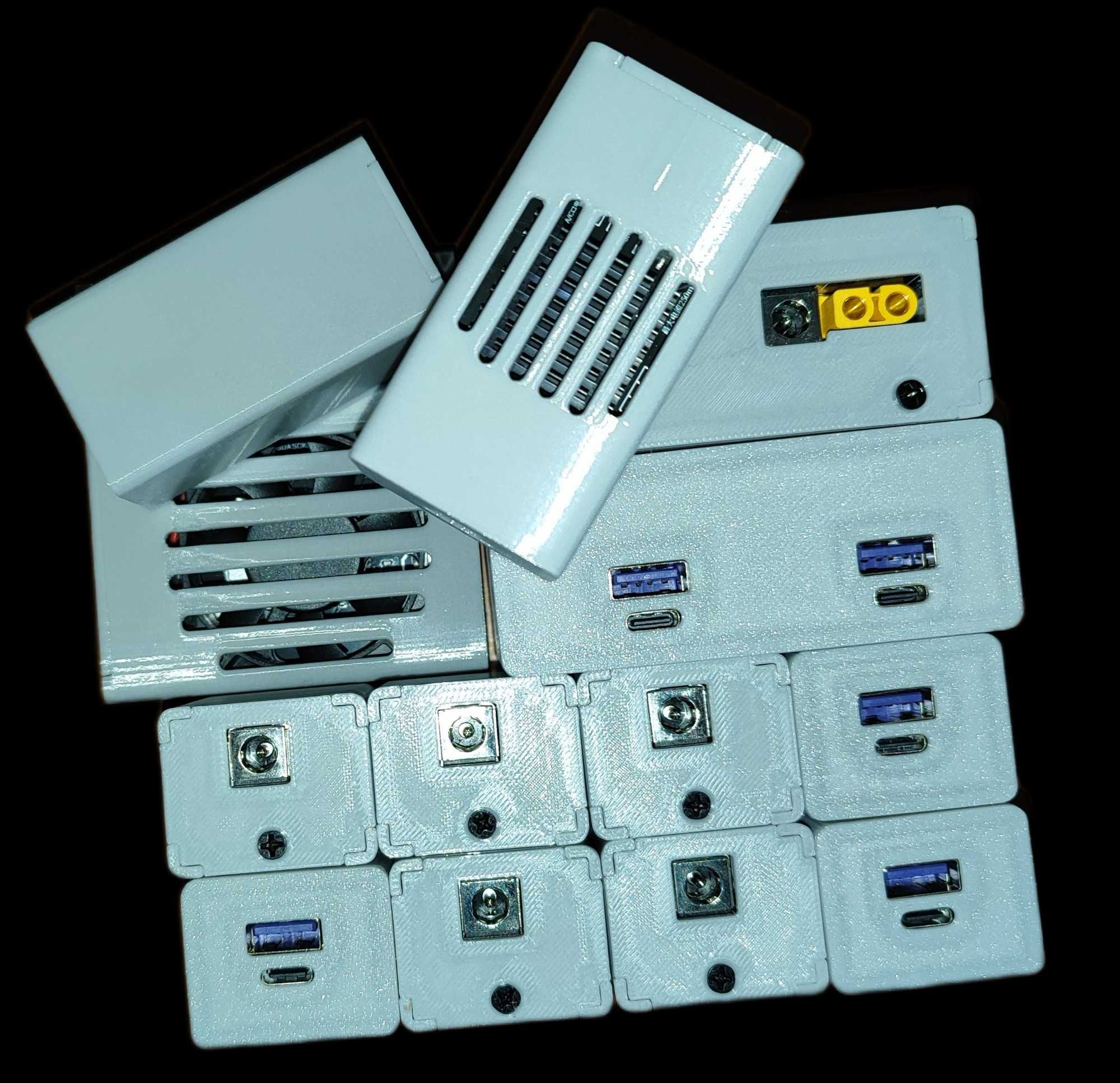 Модули зарядки: QC4+ PD3.0 - 100-300W Общ. / SVOOC 67W QC5 PD3.0 140W