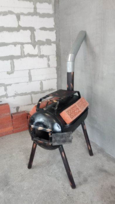 Продам пічку з металу під шамотку