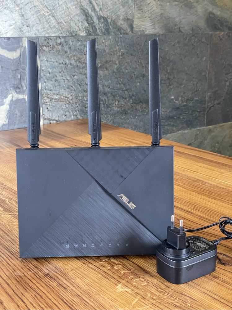 Wi-fi 6, Роутер asus ax56 + sim card