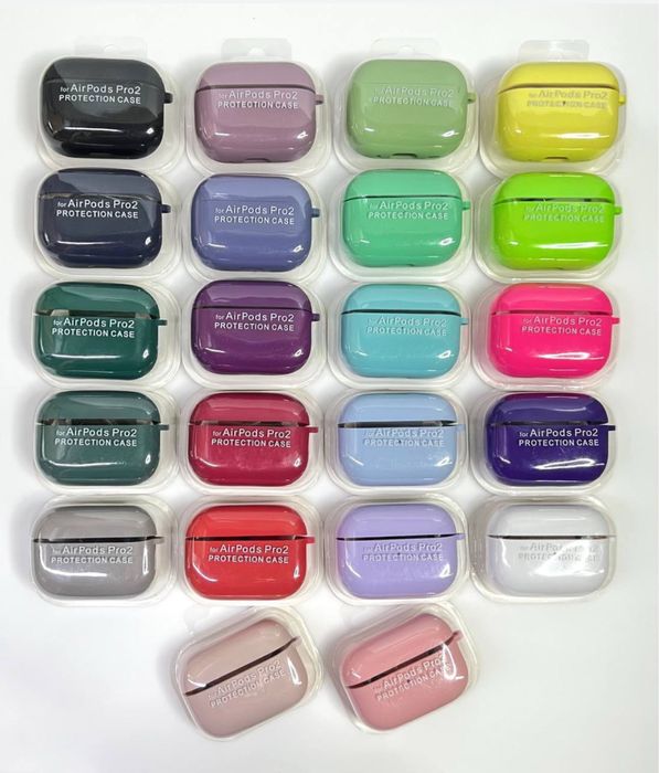 Чехол чохол для Apple AirPods Pro 3 2 4 з карабіном з мікрофіброю