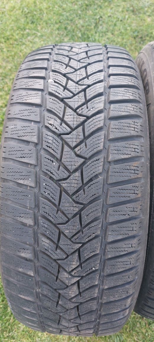 Opony zimowe dunlop 205/55R16 tanio cena za dwie