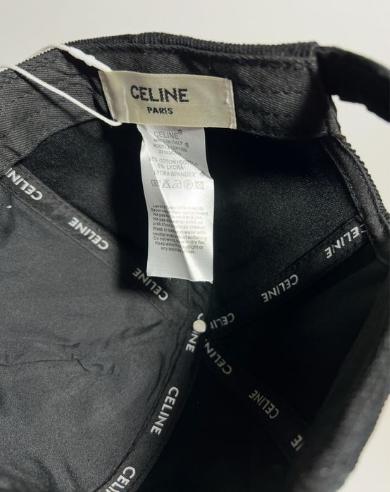 Кепка C celine чорна