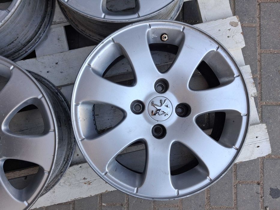 4x felgi alu R15 4x108 Peugeot 206. 208/ Partner Citroen Berlingo C3