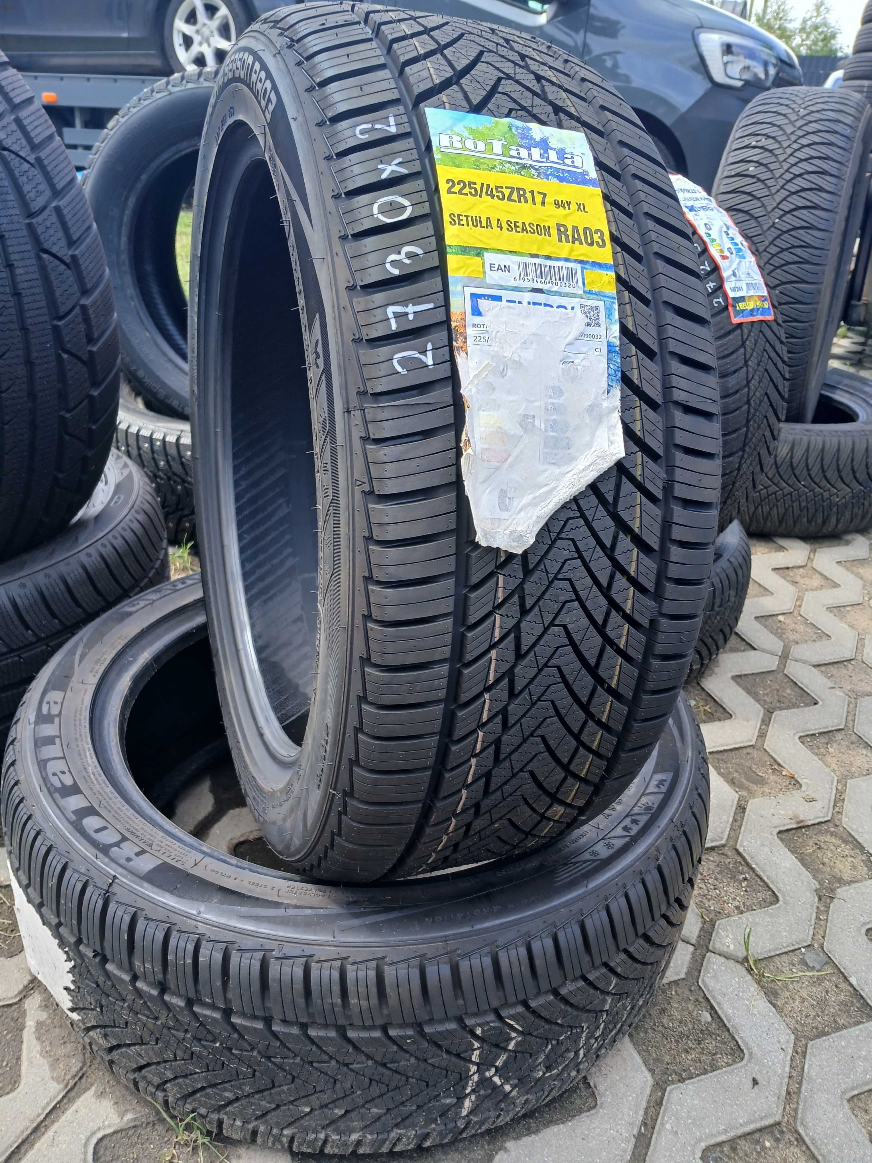 2730. ROTALLA 225/45/17 opony całoroczne