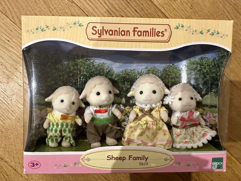 Семья Белок Sylvanian Families penguin Family,