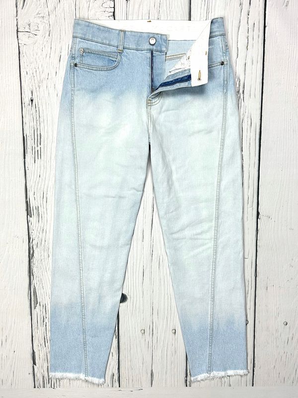 Stella Mccartney Jeansy Damskie Spodnie Boyfriend Ombre Wysoki Stan r.