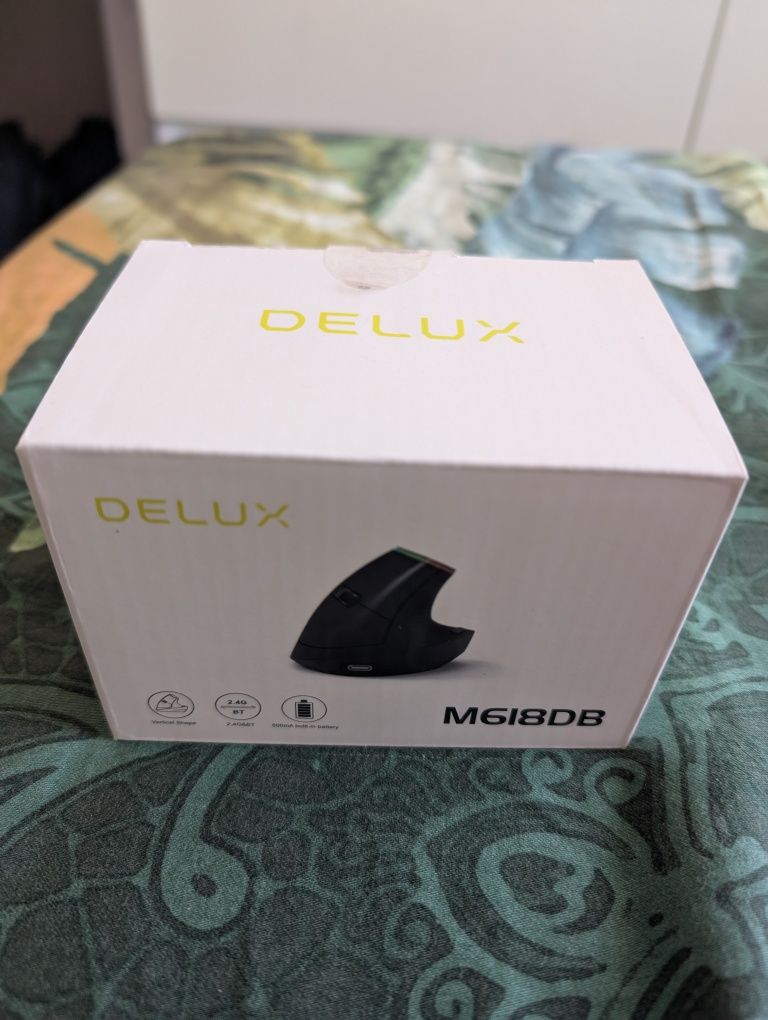 Nowa myszka bezprzewodowa DELUX M618DB