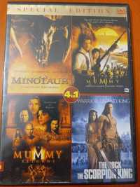 Filmy Minotaur Mumia Mumia Powraca Król Skorpion DVD Video