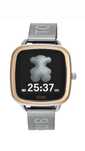 Zegarek smartwatch Tous D-Connect srebrny złoty