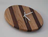 Drewniany zegar ścienny 23,5 cm
