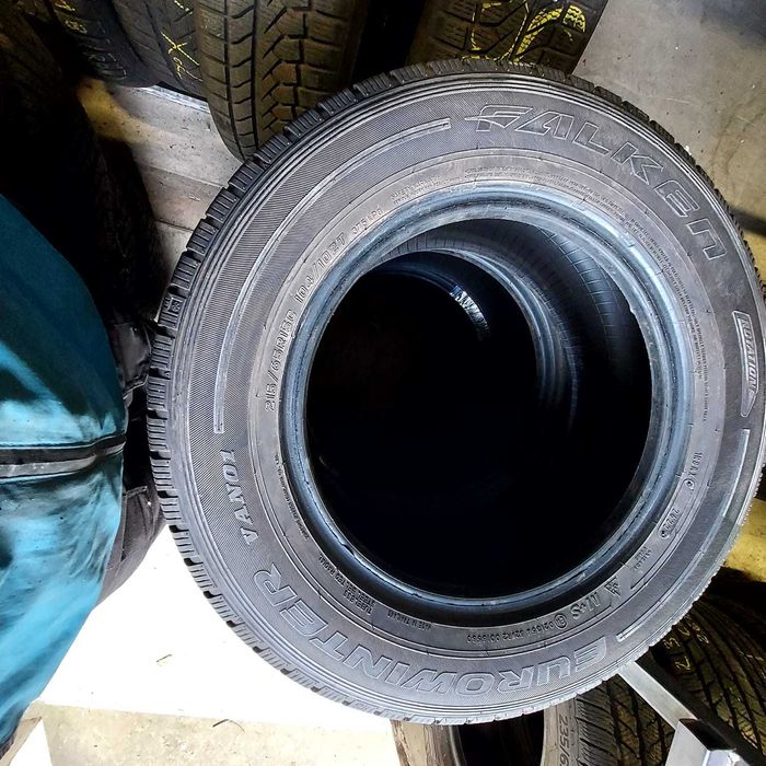 Opony zimowe BUS Falken VAN01 215/65R15C 2022rok 7,5mm komplet