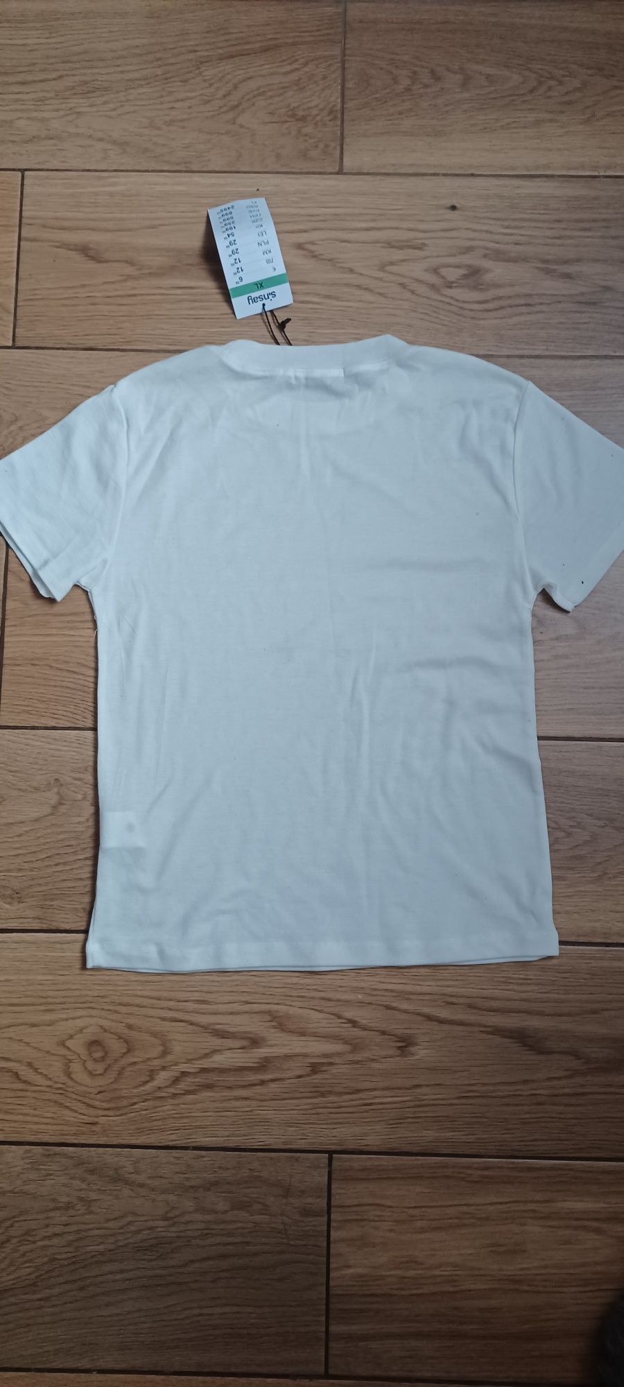 Nowa koszulka bluzka ozdoby na ramionach r.XL