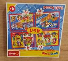 Super Things, puzzle 4w1 - Trefl