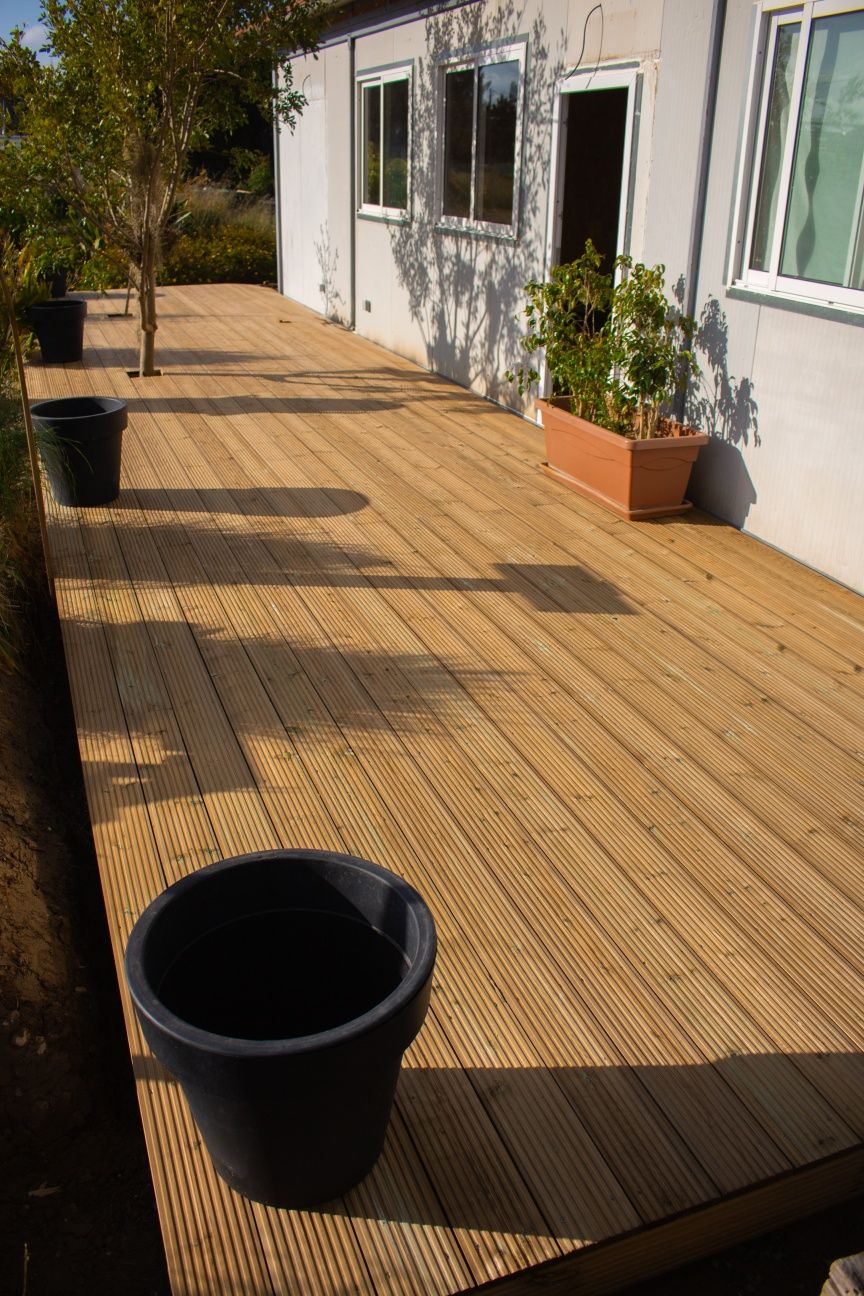 Casas de madeira / Deck / pérgolas / Revestimento |