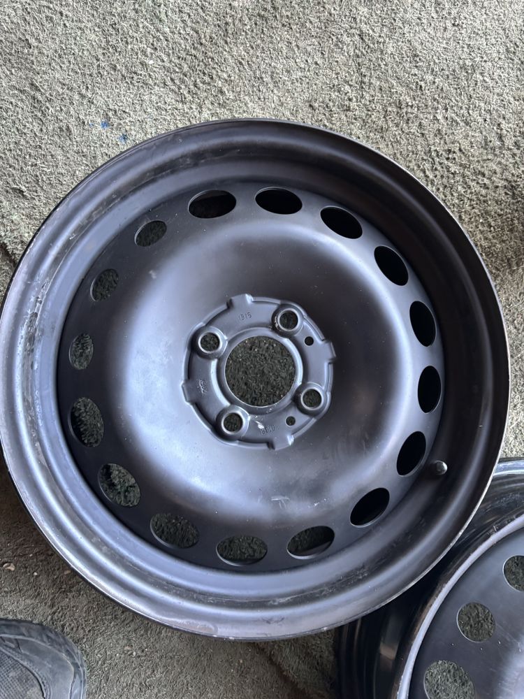 4x100 RENAULT 5J15 ET38 felgi stalowe 60,1 twingo