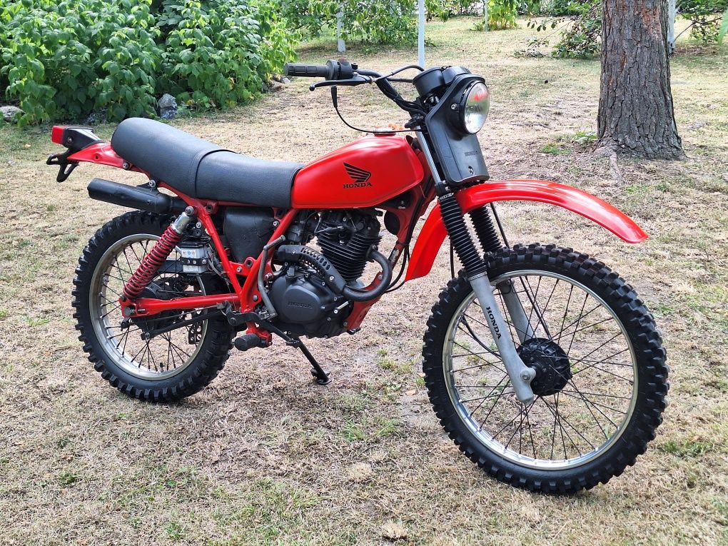 Honda XL 185 S ZAMIANA enduro klasyk zabytek rarytas