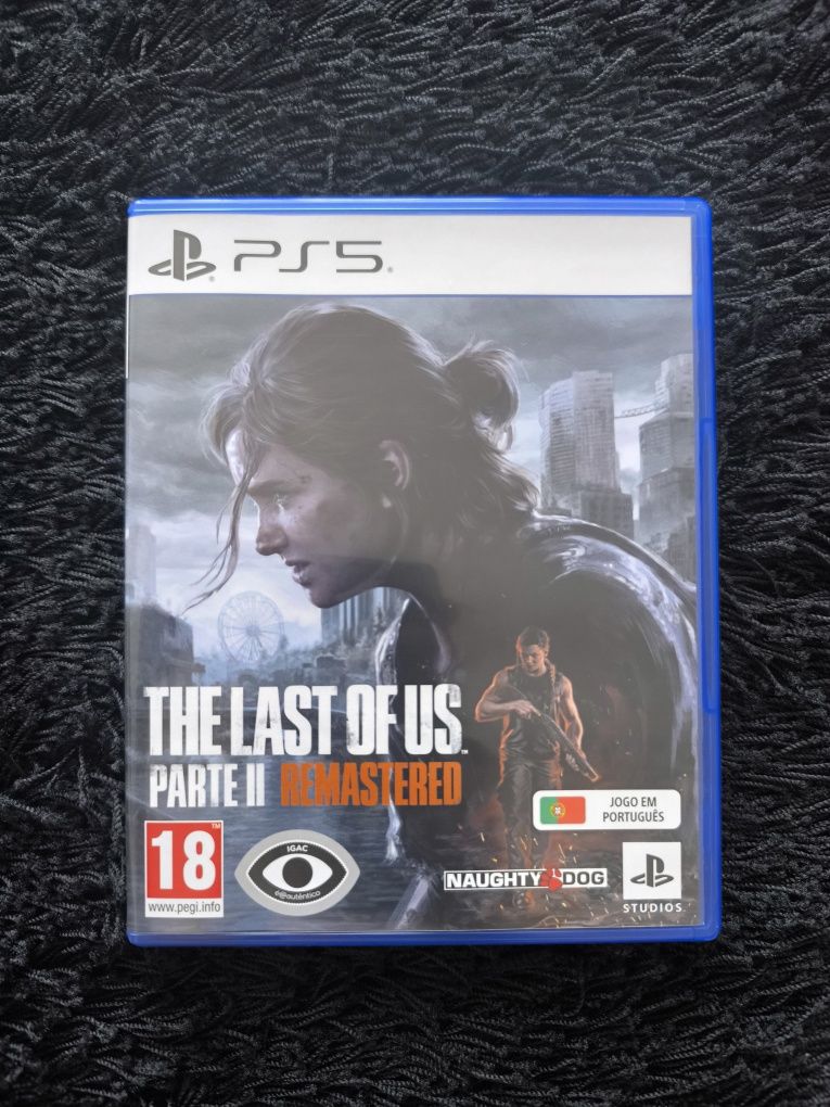 PlayStation 5 (com leitor discos) + The Last of Us parte 2