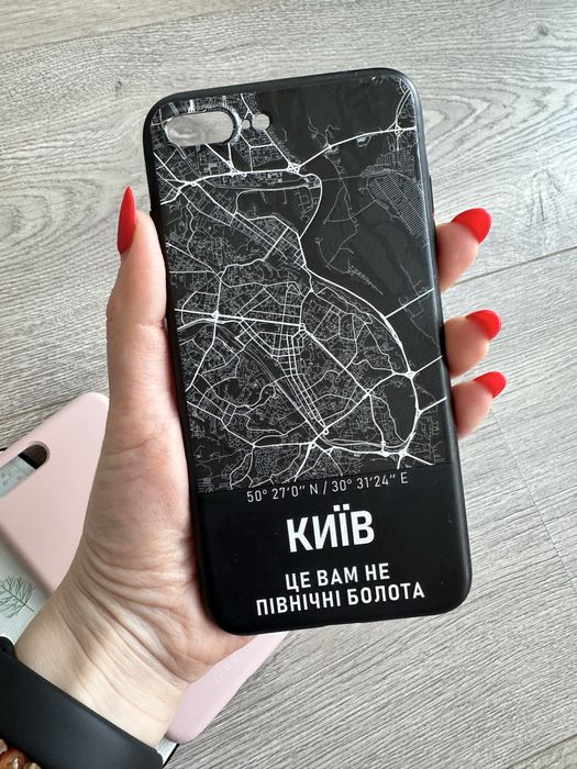 Чохоли на iPhone 7/8 plus 5шт